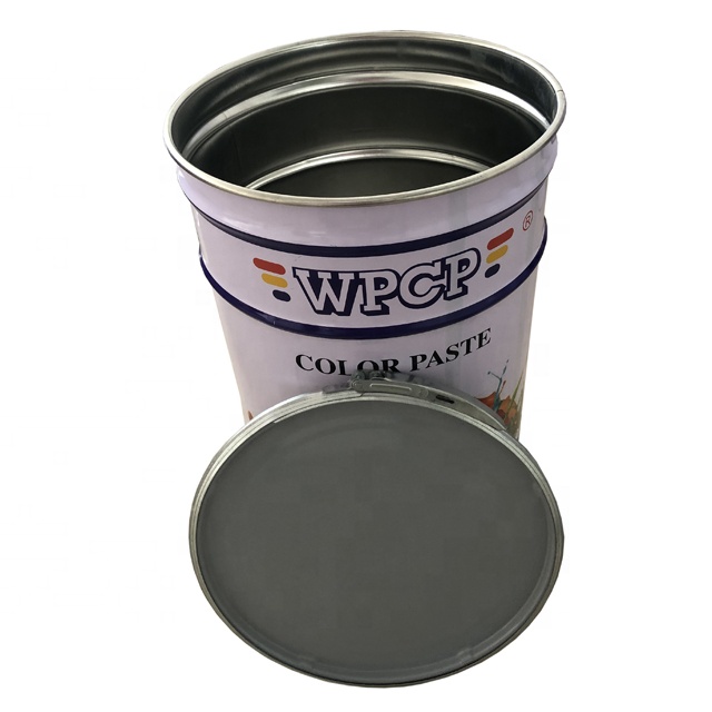 UN Rated metal tinplate Pails 25L steel pails with lever ring lock