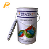 UN Rated metal tinplate Pails 25L steel pails with lever ring lock