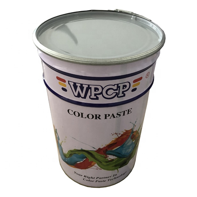 Ex-factory price 25 liters tin paint bucket with flower lid
